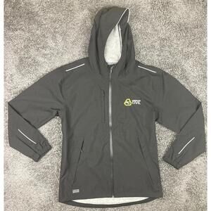 Dri Duck Challenger Full Zip Waterproof Jacket Mens Size M Black Storm Shield